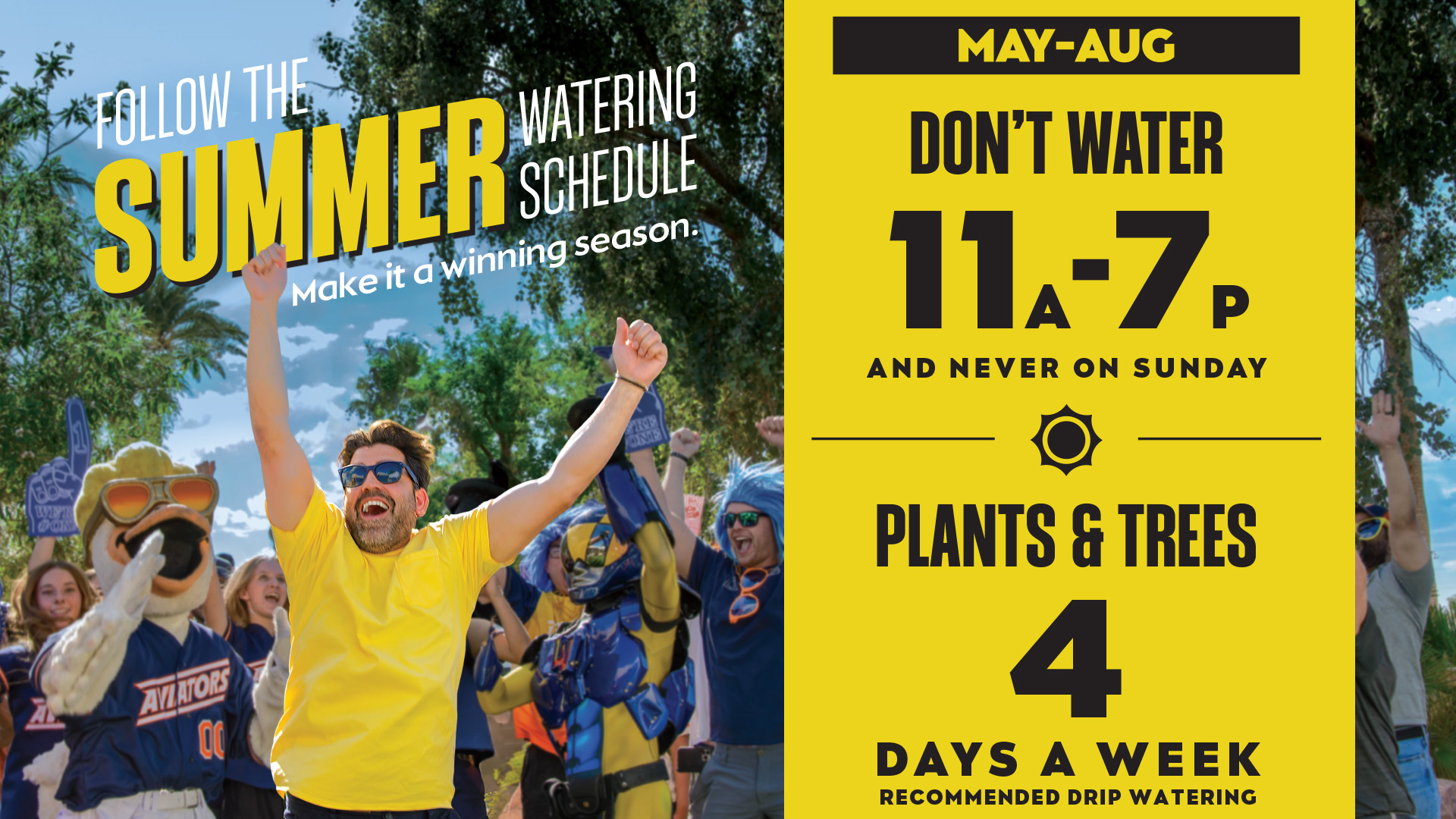 Spring watering restrictions