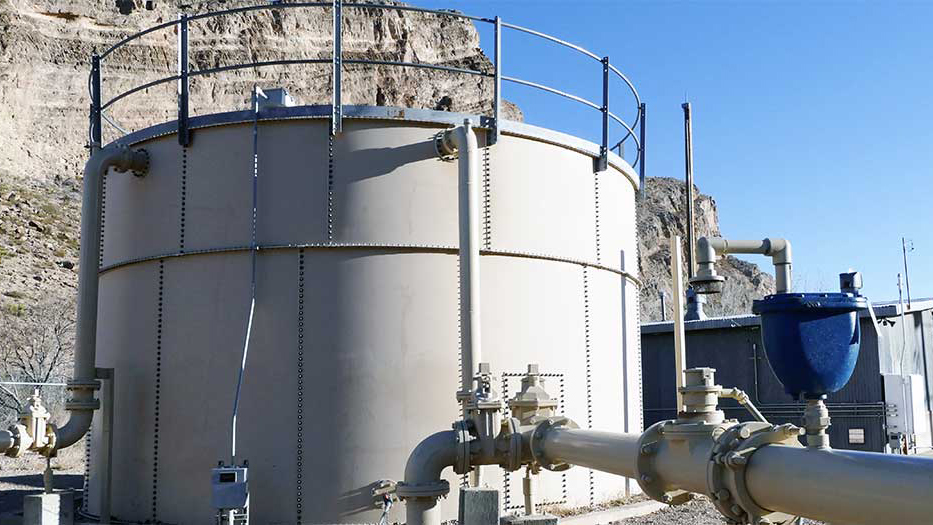 Blue Diamond Water Tank