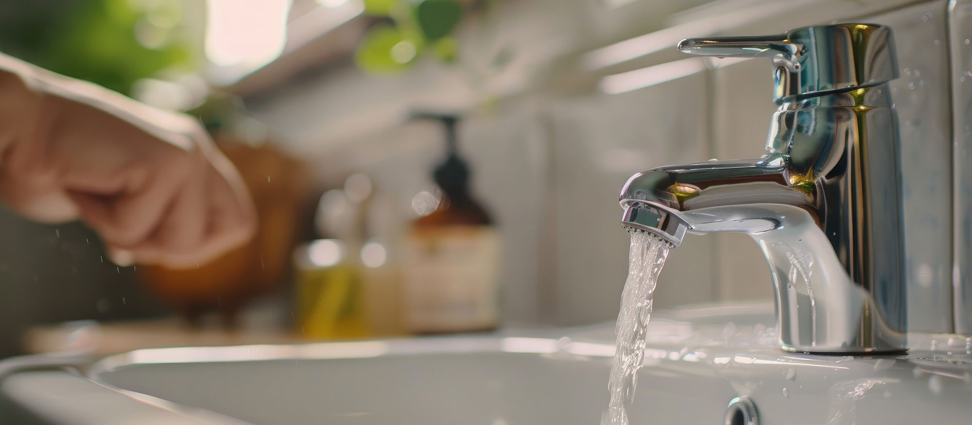 Running faucet