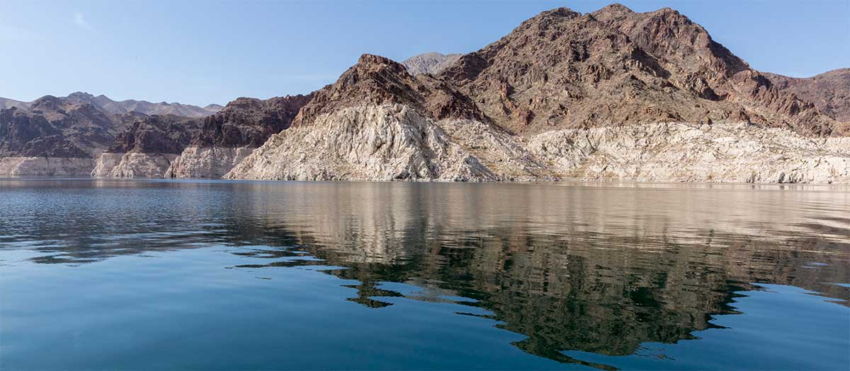 Bathtub ring at Lake Mead shows impact of drought and how much water we've lost.